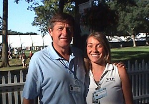 2006 PGA Championship - Craig Sager with VIP Representative